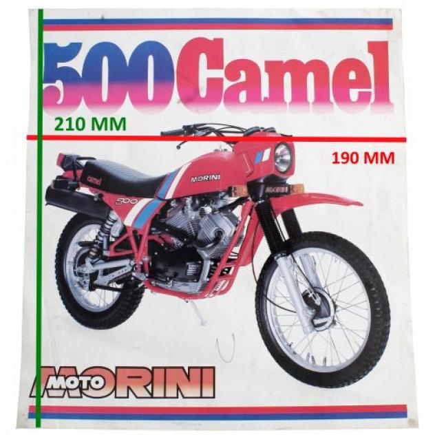 Volantino Moto Morini Camel originale epoca - Foto 3