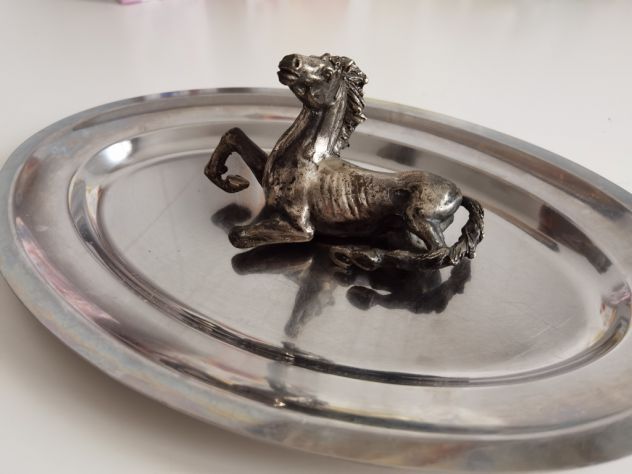 Oggetto ornamentale/Fermacarte cavallo seduto - Foto 6