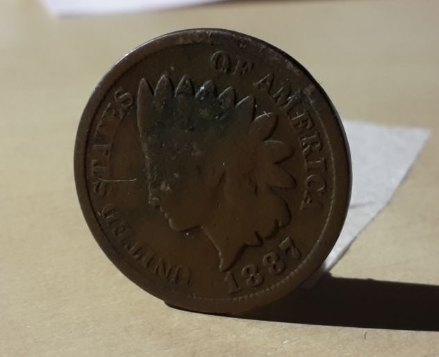 United States of America, ONE CENT. 1887. - Foto 8