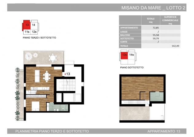 Appartamento - Misano Adriatico . Rif.: MI015/13BVRG - Foto 14