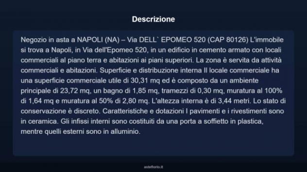Immobile in asta di 30 m² in vendita a Napoli - Foto 5