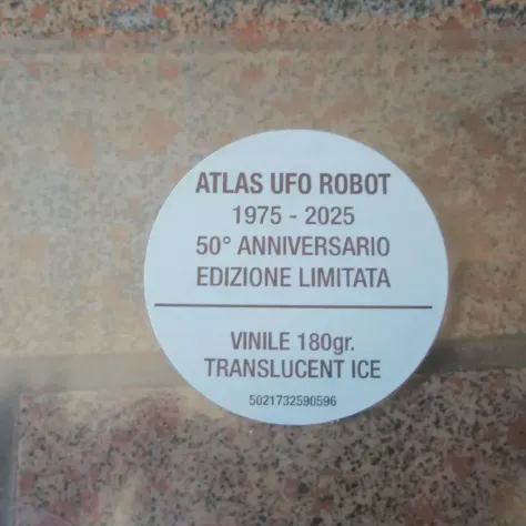 ATLAS UFO ROBOT - LP 2025 - Ice trasp. - Numerato - SOLO CONSEGNE - Foto 4