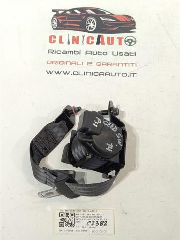 CINTURA DI SICUREZZA POSTERIORE SX KIA Cee'd Serie Sporty wagon 89810A6010WK 89810-A6010 D4FB (1218) - Foto 2