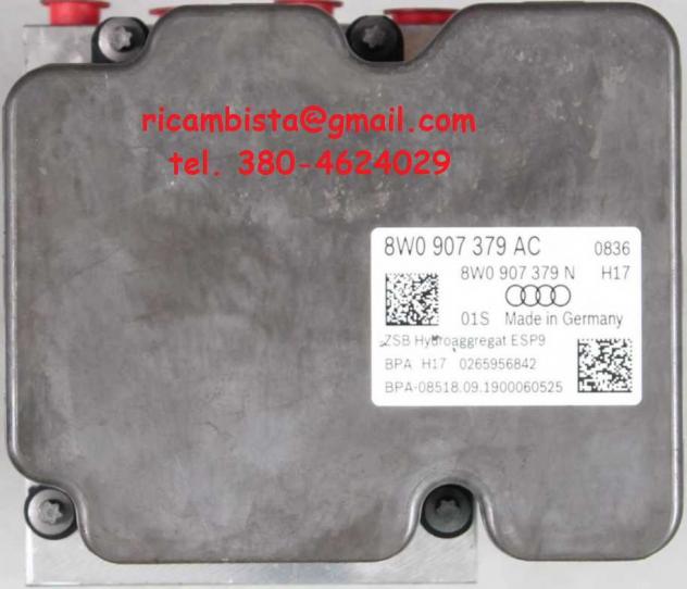 Audi A4 2.0 TDI centralina gruppo pompa ABS 8W0614517AG - Foto 2