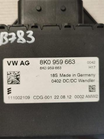 CENTRALINA CONVERTITORE DC AUDI Q5 Serie 8K0959663 (1217) - Foto 2