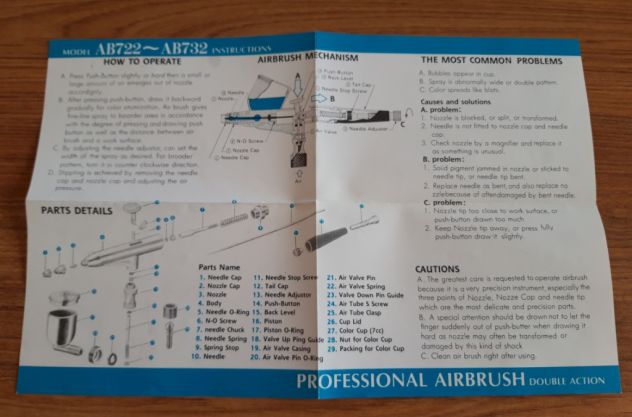 Aerografo VIVAZ airbrush kit ab723 - Foto 5