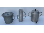 Secchio Zincato - Caffettiera Napoletana - Bollitore in Alluminio
