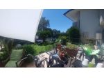 Villa schiera di 3 livelli con giardino piano terra, primo piano&taverna
