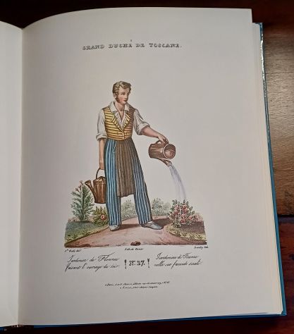 SOUVENIR DE ITALIE, COLLECTIONS DE COSTUMES DES DIVERSES PROVINCES DU GRAN DUCHE - Foto 8