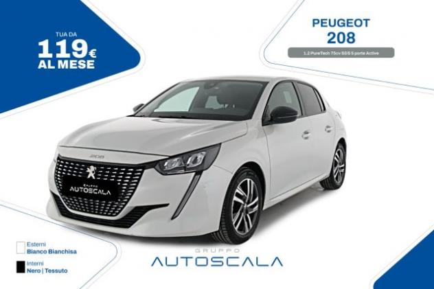 PEUGEOT 208 1.2 PureTech 75cv S&S 5 porte Active rif. 24038069