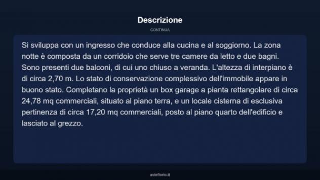 Immobile in asta di 132 m² con più di 5 locali e box auto in vendita a Augusta - Foto 16