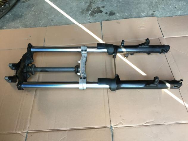 Forcella Completa Steli / Piastre / Riser YAMAHA TMax 500 0103 - Foto 2