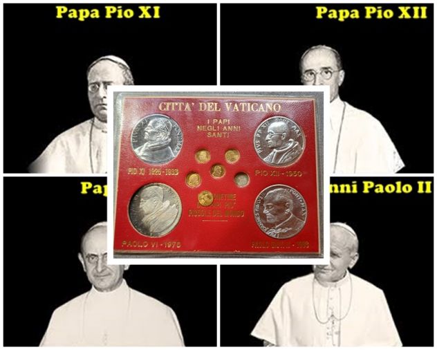CITTA’ DEL VATICANO, I PAPI NEGLI ANNI SANTI.