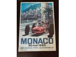 Manifesto GP Monaco 1965 Michael Turner – Edizione limitata Shell