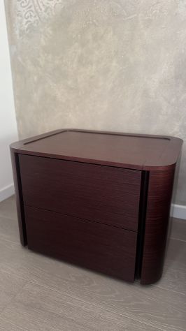 Camera da letto matrimoniale in legno rovere moro - Foto 5