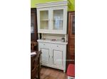 Cristalliera avorio e foglia oro legno credenza con spedizione