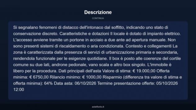 Immobile in asta di 33 m² in vendita a Torino - Foto 7
