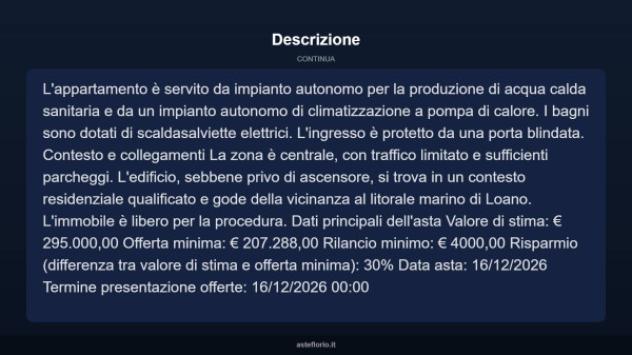 Immobile in asta di 77 m² in vendita a Loano - Foto 13