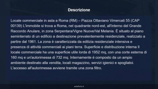 Immobile in asta di 1952 m² in vendita a Roma - Foto 10