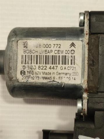 MOTORINO ALZAVETRO POSTERIORE SINISTRO CITROEN C5 Berlina 3° Serie 0130822447 128000772 (08) - Foto 2