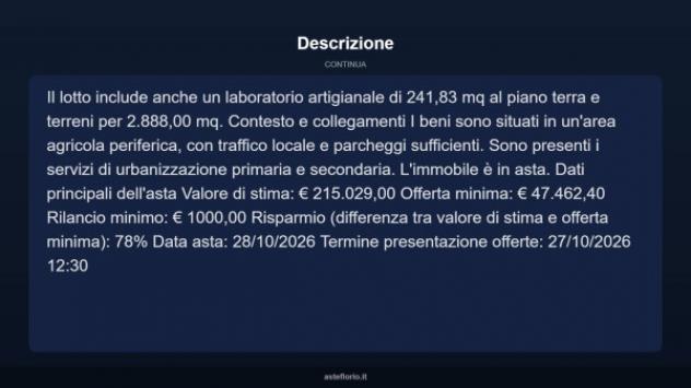Immobile in asta di 275 m² con più di 5 locali in vendita a Macerata - Foto 17