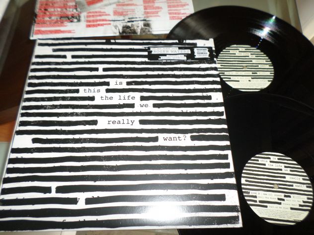 ROGER WATERS (Pink Floyd) Is This The Life We Really Want ? - 2 x LP / 33 giri