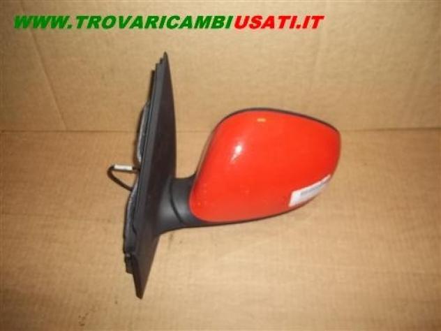 RETROVISORE EST.S.(senza calotta, con regolazione elettrica e riscaldamento) ARRANCIONE (CALOTA GRANDE REST. 09  ) 3 FILI LANCIA YPSILON (TE/TI) 999-U