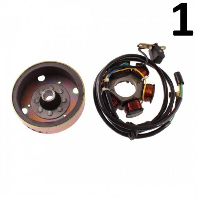 Volano con statore per scooter Piaggio NRG Zip Sfera Gilera Typhoon Runner Stalker Typhoon - 830293 - Foto 3