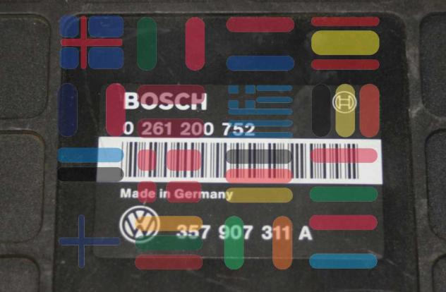 0261200752 357907311A Volkswagen Passat centralina motore Bosch - Foto 2
