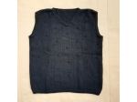 Maglione Pullover senza maniche colore nero