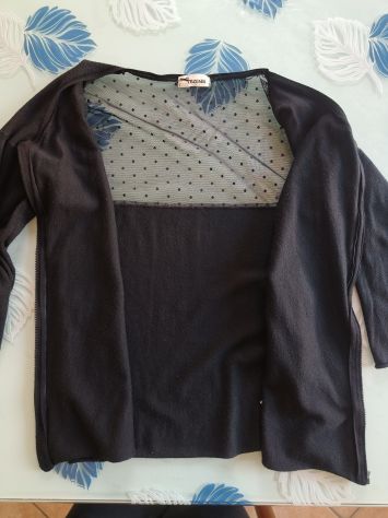 Cardigan nero, taglia S - Foto 7