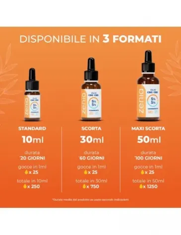 Zenia Olio CBG 5% + CBD 5% - Foto 8