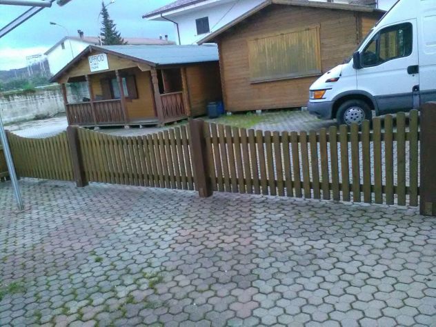 Ringhiera in legno massello - Foto 3