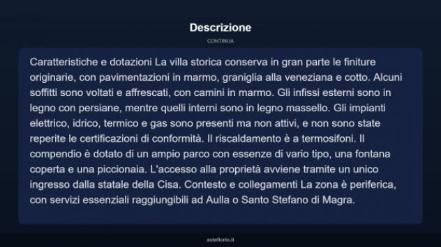 Immobile in asta di 1467 m² in vendita a Aulla - Foto 18