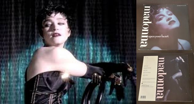 MADONNA, open your heart, 45 RPM, Canada Sire 92 05970 CR. - Foto 5