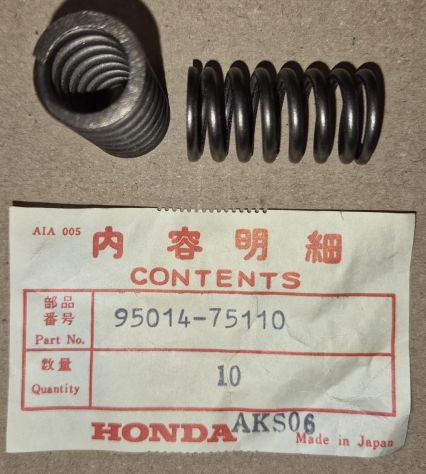 95014-75110 - MOLLA FRIZIONE ORIGINALE NUOVA per HONDA XL 125 R/NX 125 e altre