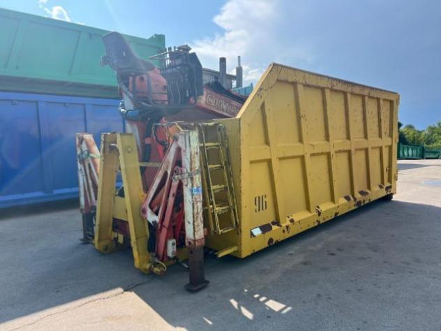 CONTAINER SCARRABILE USATO A CIELO APERTO CON GRU rif. 23957292
