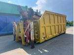 CONTAINER SCARRABILE USATO A CIELO APERTO CON GRU rif. 23957292