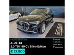 Audi Q3 2.0 35 TDI 150 CV Stronic Sline TETTO/B&O