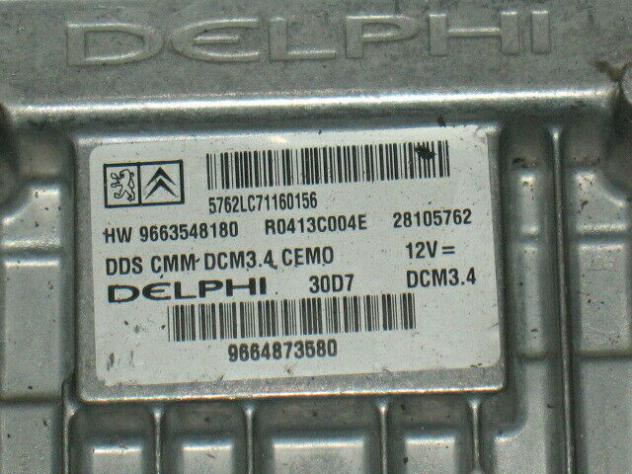9663548180 ECU CITROEN PEUGEOT 2.0 9663548180 28129202 9665465580 CDM3.4 - Foto 4