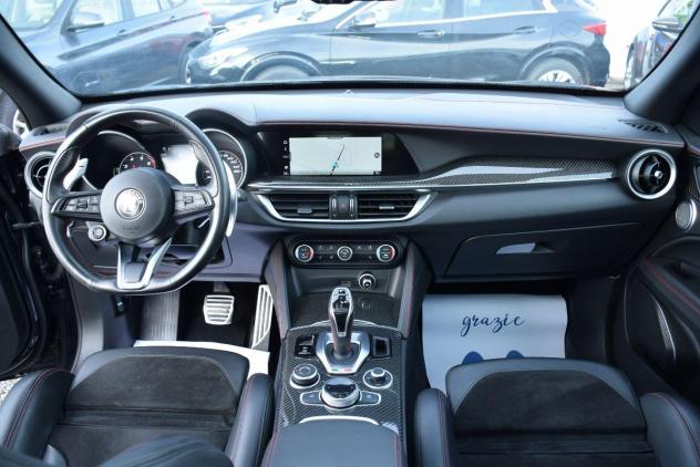 ALFA ROMEO Stelvio ESTREMA 4X4 2.0Turbo 280CV AUTOM. AT8 Q4 TETTO - CARBONIO - NAVI - ANDROID - ADAS - CRUISE AD - BT - ALCANTARA - SENSORI - CAM - IV - Foto 8