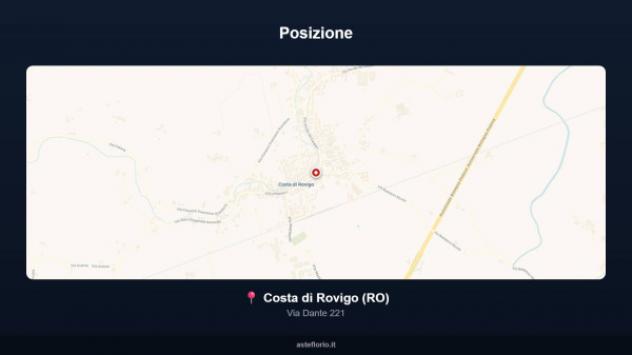 Immobile in asta di 209 m² con più di 5 locali e box auto in vendita a Costa di Rovigo - Foto 9