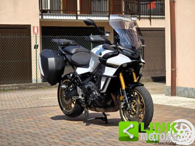 YAMAHA Tracer 9 GT Tris Quick-Shifter Tris di borse originali. rif. 23611412