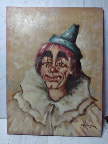 QUADRO AD OLIO SU TELA 30 X 40 CM GIUSEPPE BARRA