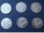 Lotto 275-10 lire anni 80 n. 6 monete vedi foto e descrizione