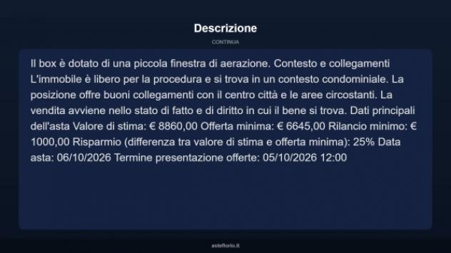 Immobile in asta di 28 m² in vendita a Pavia - Foto 8