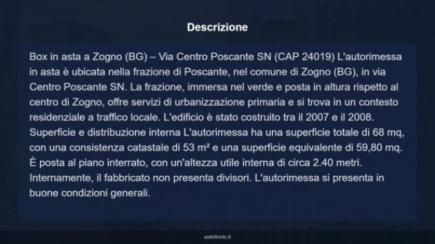 Immobile in asta di 68 m² in vendita a Zogno - Foto 8