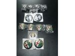 KIT CONVERSIONE COMPLETA LOGHI FREGI STEMMI NERI O ORO PER ALFA ROMEO