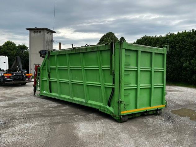 CONTAINER SCARRABILE USATO CON COPERCHIO E GRU rif. 23804242 - Foto 5