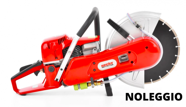 Noleggio Mototroncatrice Troncatrice a scoppio 2T Hecht 9588 con disco 305mm